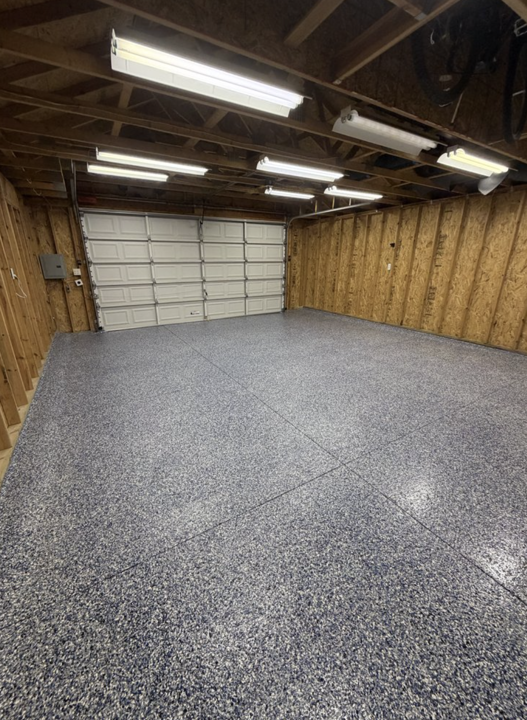 Epoxy floor install